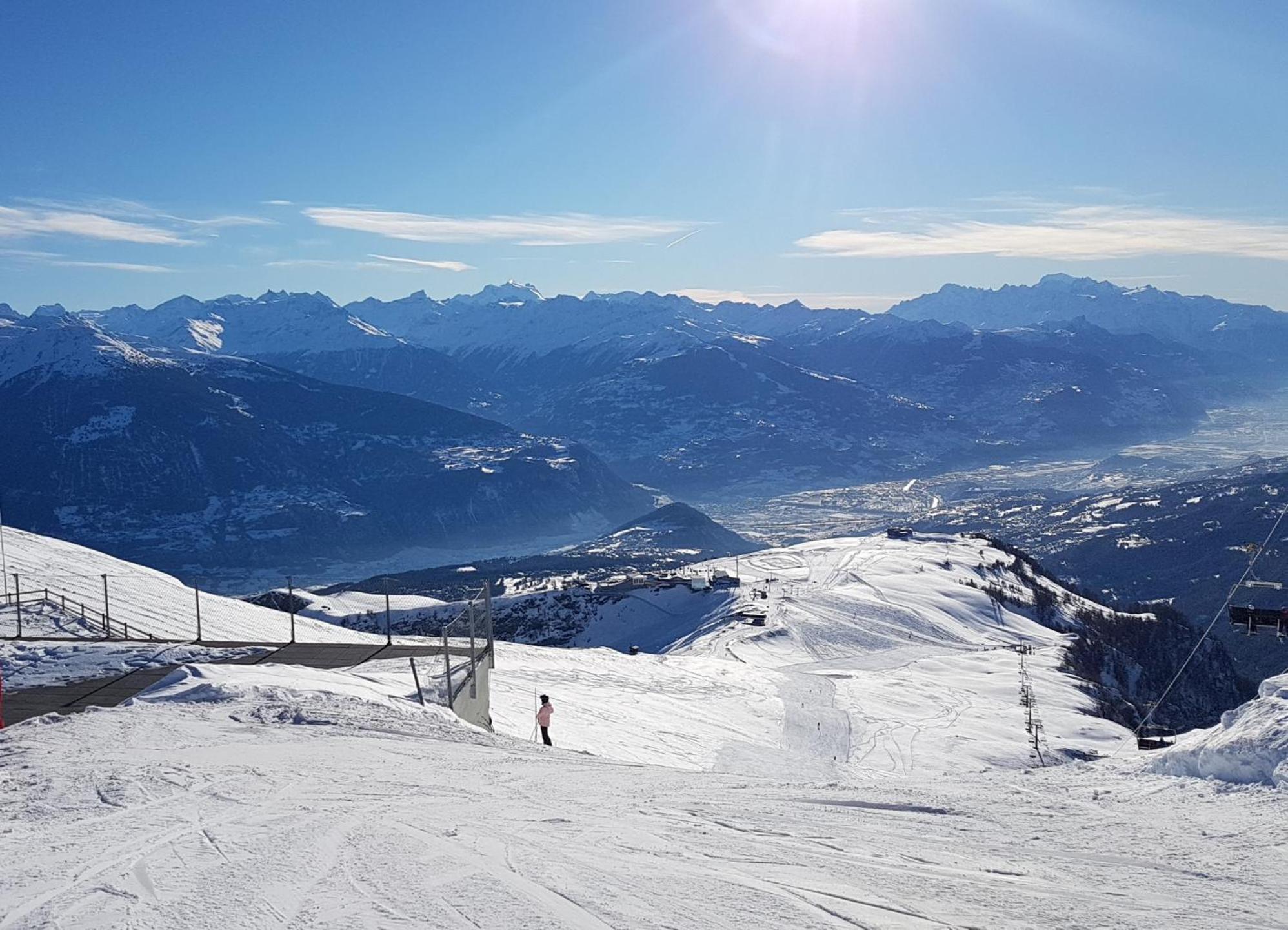 Chalet Diognysos B&B Crans-Montana Exterior foto