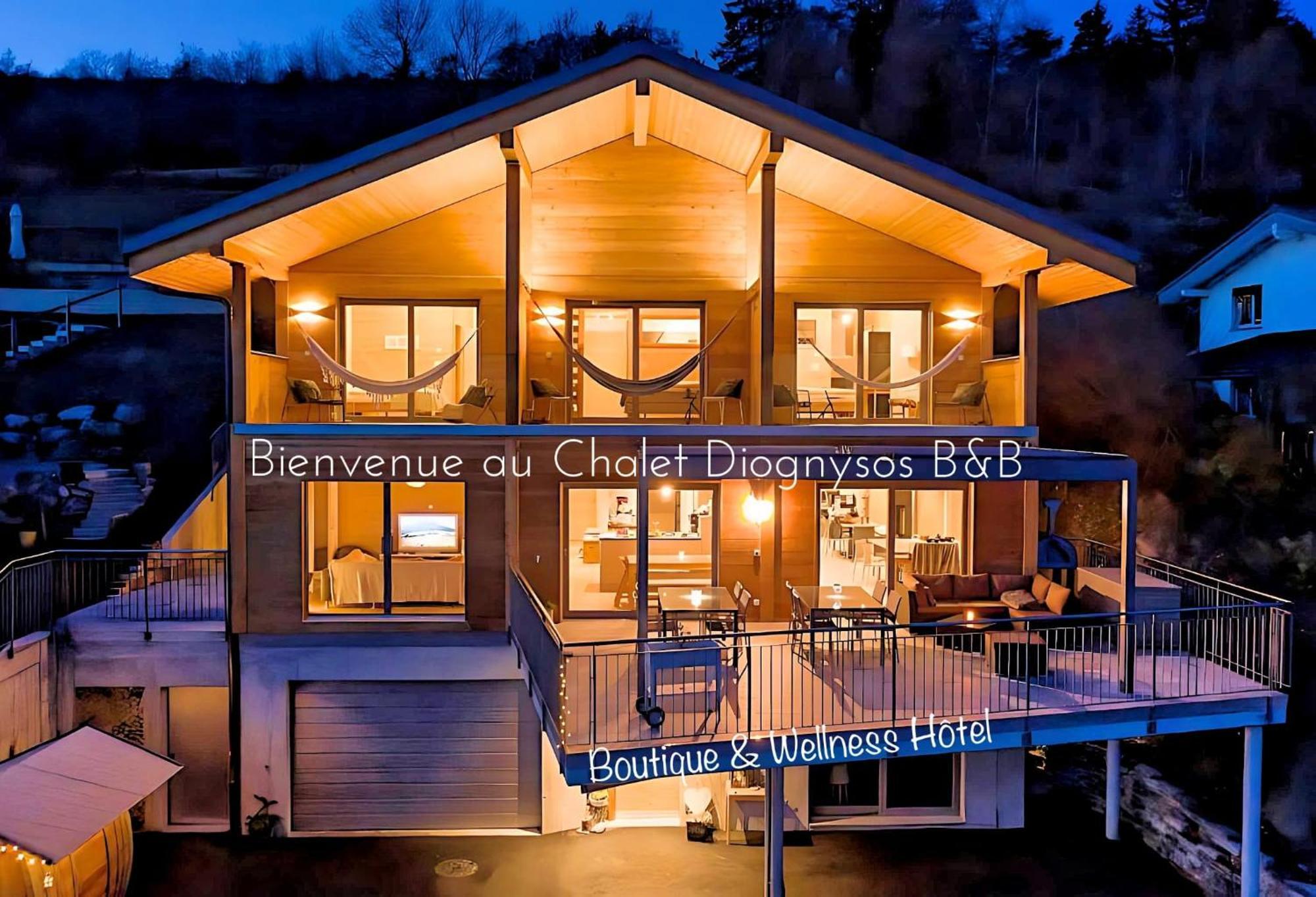 Chalet Diognysos B&B Crans-Montana Exterior foto